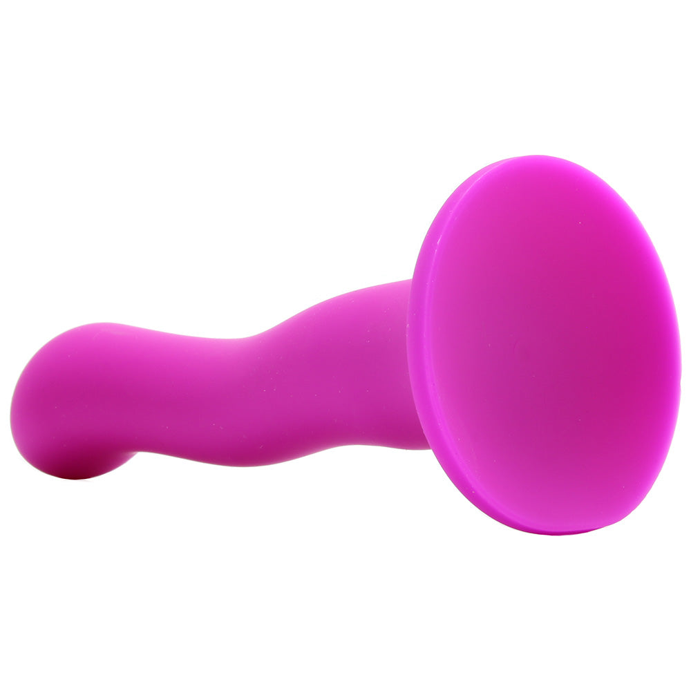 Colours Wave 6 Inch Silicone Dildo in Purple PinkCherry Canada