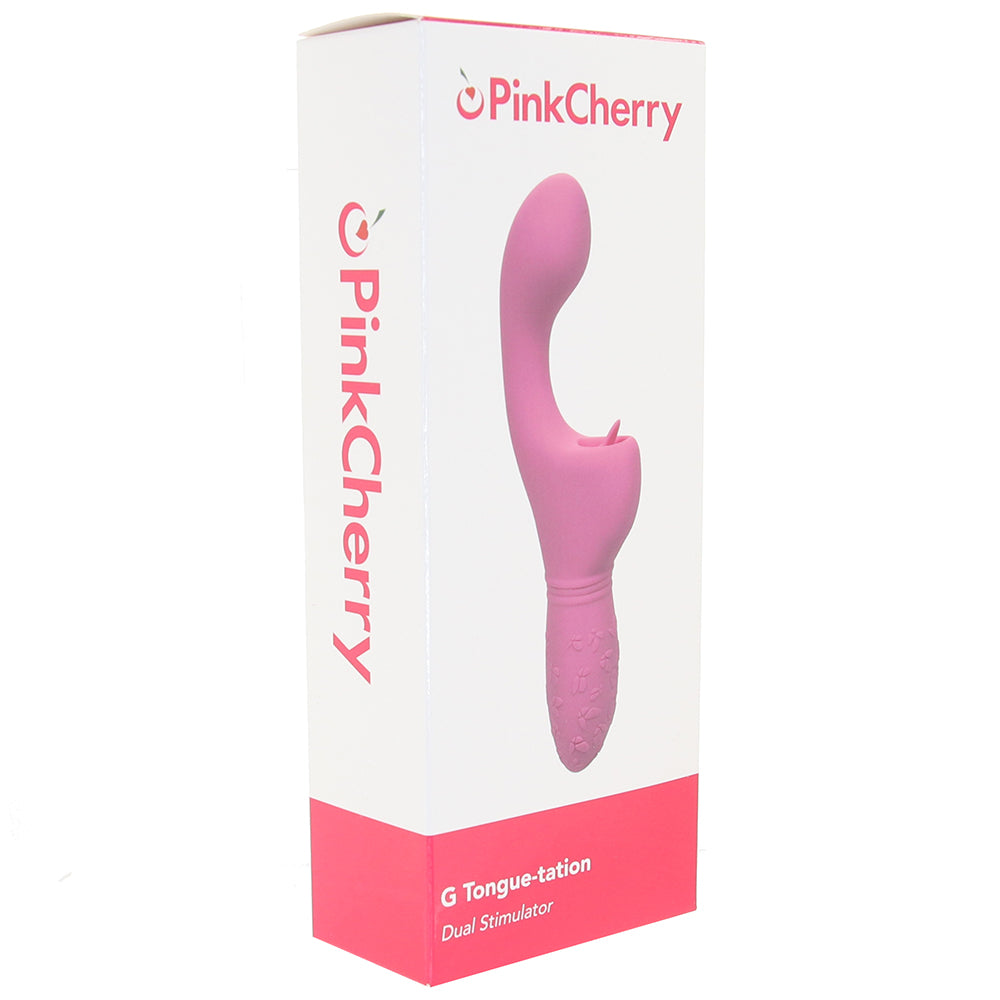 PinkCherry G Tongue Tation Dual Stimulator PinkCherry Canada