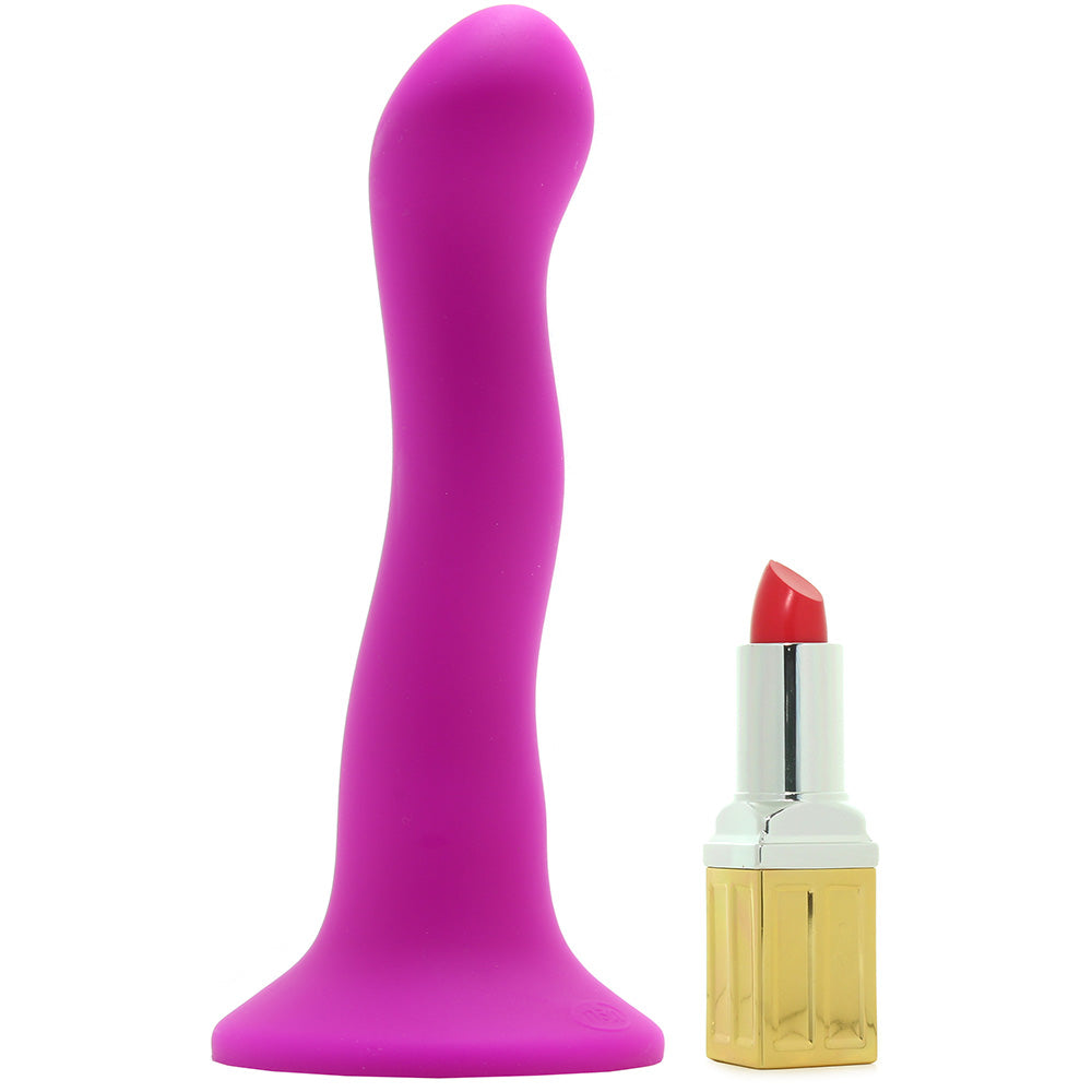 Colours Wave 6 Inch Silicone Dildo in Purple PinkCherry Canada