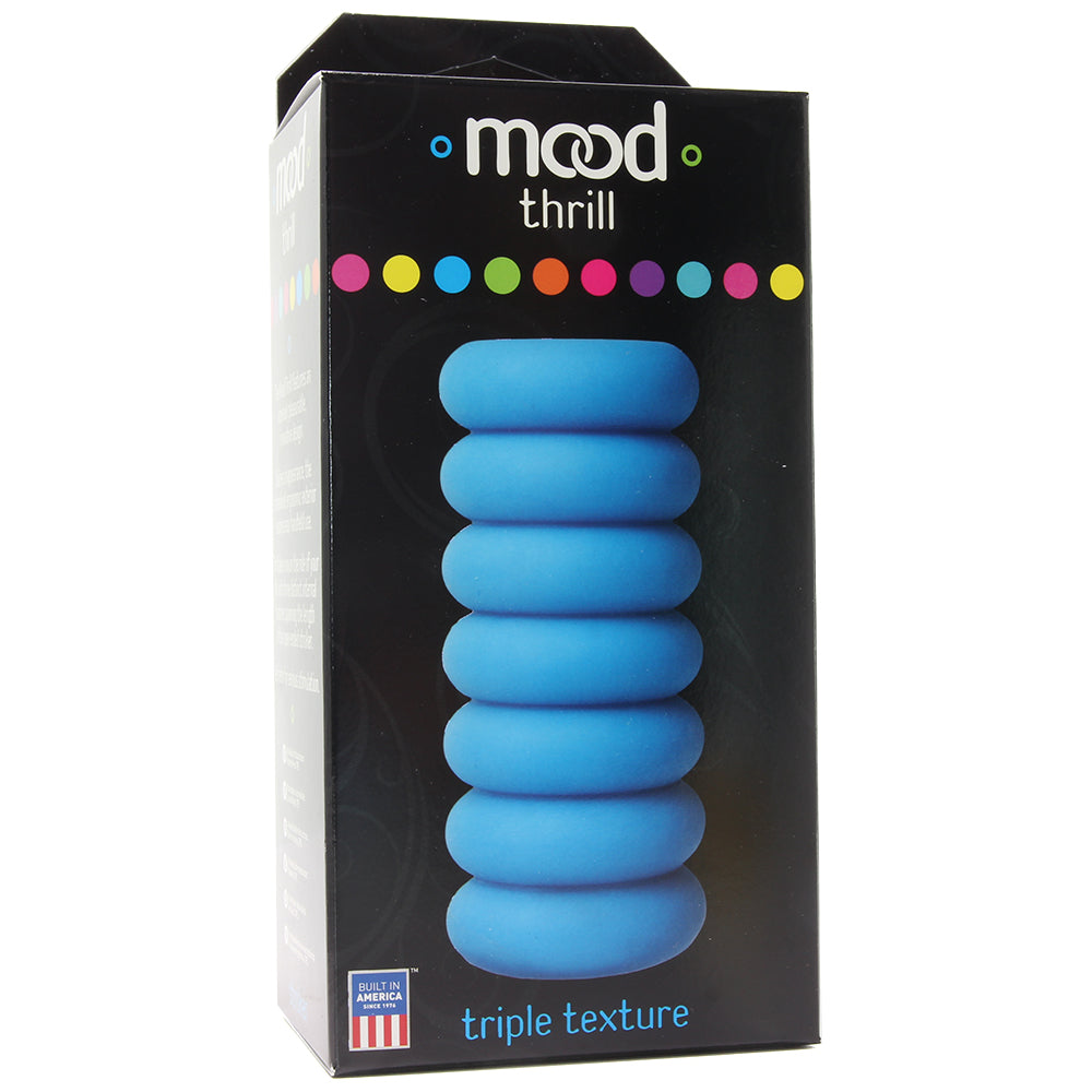 Mood Thrill Triple Texture Stroker in Blue PinkCherry Canada