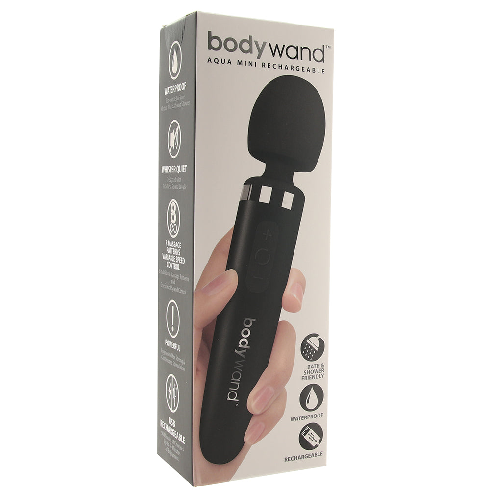 BodyWand Aqua Mini Rechargeable Vibe in Black – PinkCherry Canada