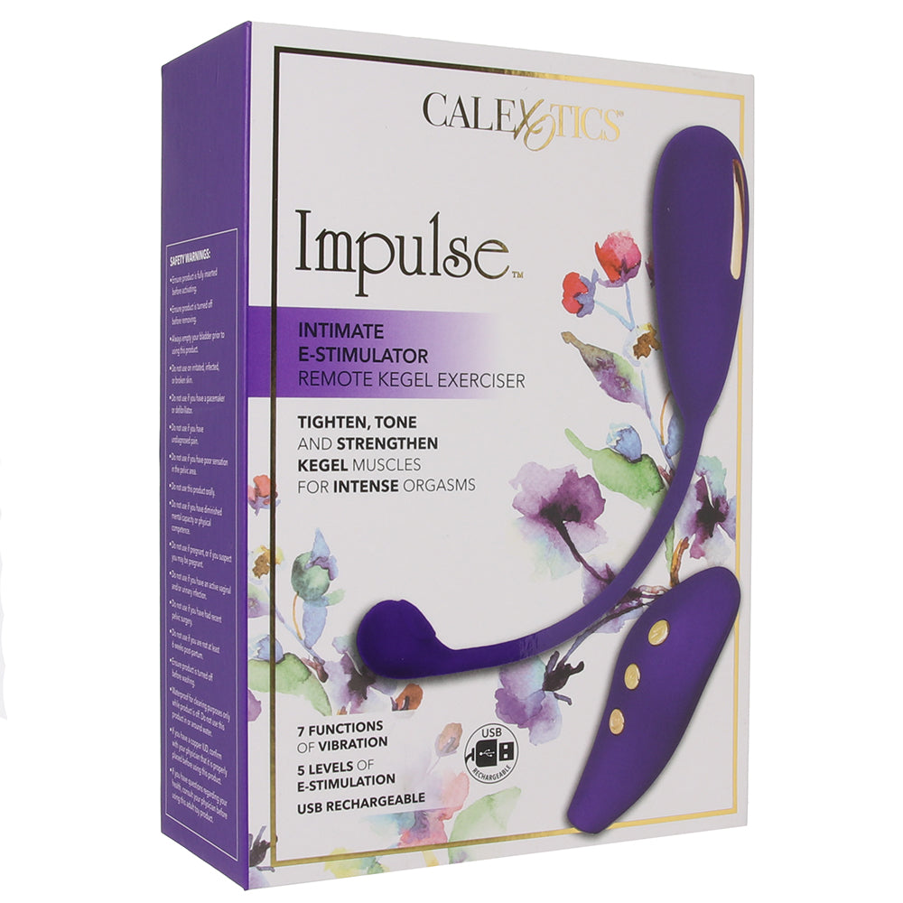 Impulse Intimate E Stim Remote Kegel Exerciser In Purple – Pinkcherry
